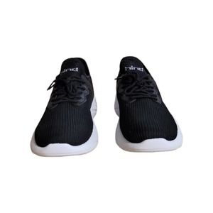 Hind Mens HM Boomerang Athletic Shoes Black Basketball Low Top Knit 10.5 New